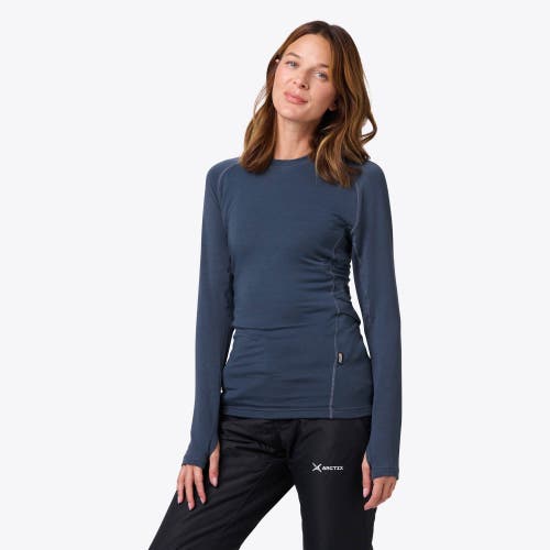 Mobile Warming Baselite Lightweight Heated Base Layer Shirt In Blue