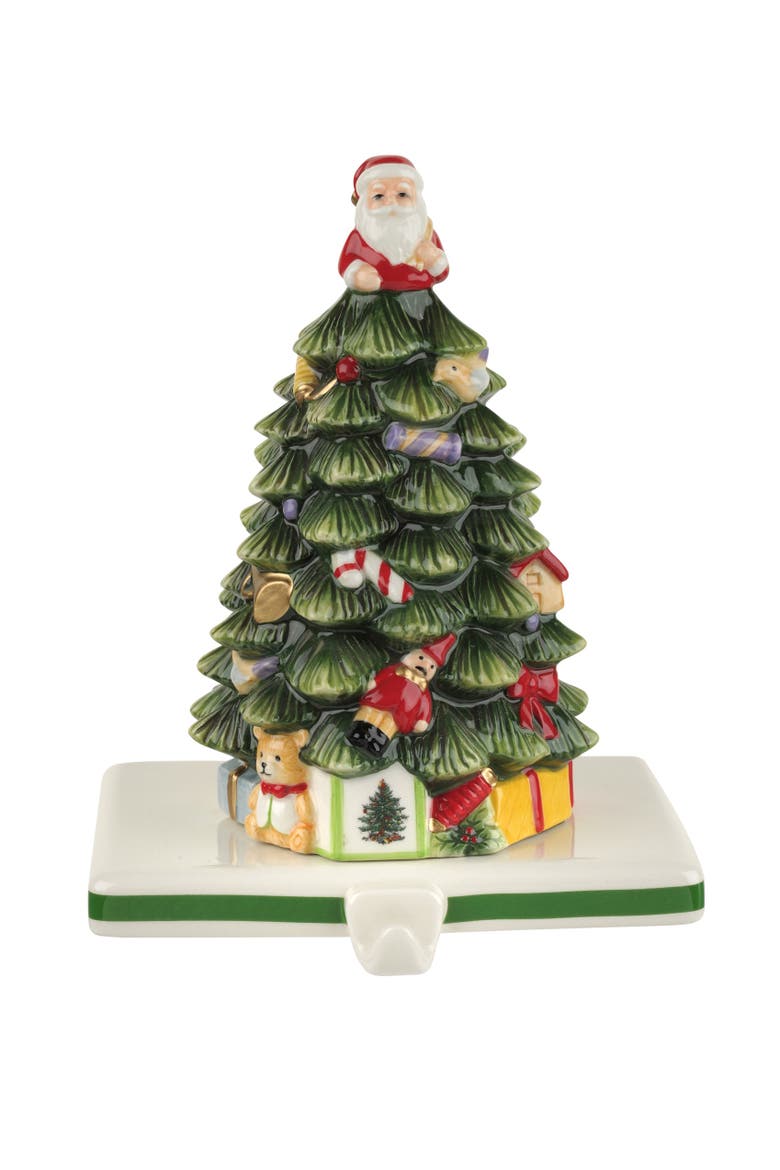 Christmas Tree Stocking Holder 6.5", Main, color, Multi