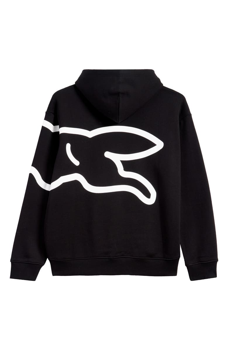 ICECREAM Biggie Oversize Cotton French Terry Hoodie, Alternate, color, Black