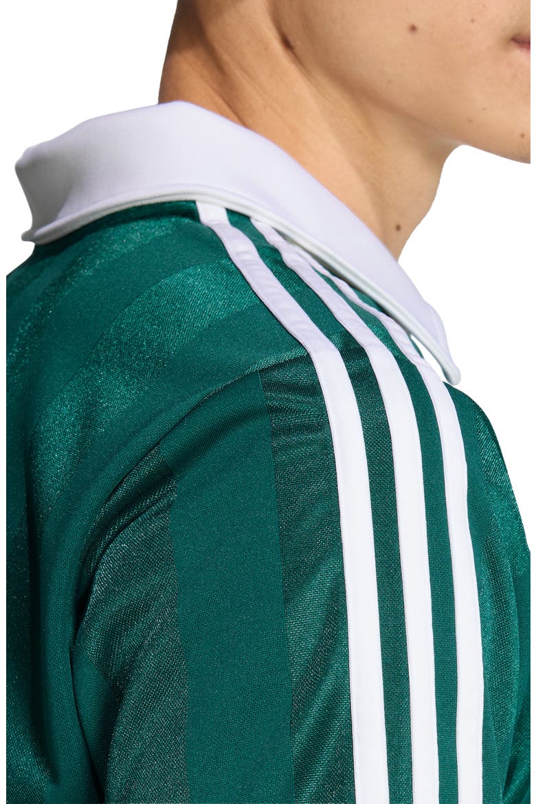 Short Sleeve Stripe Soccer Jersey, Alternate, color, COLLEGIATE GREEN