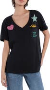 Billy T Pocketful of Sunshine Embroidered Cotton Graphic Pocket T-Shirt