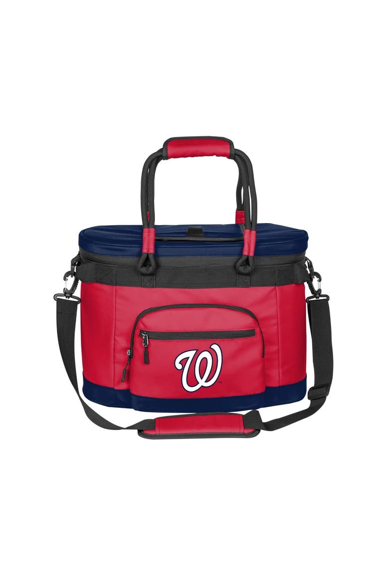 Washington Nationals 35 Can Flex Cooler, Main, color, Red