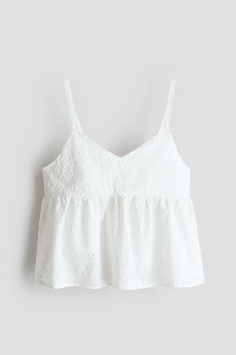 Peplum Strappy Top