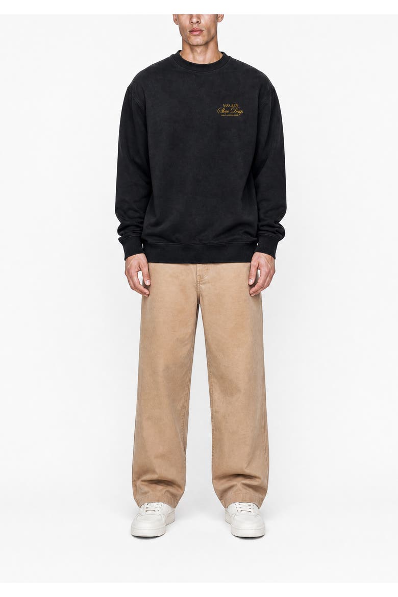 Manoir Sweater, Alternate, color, enzyme black