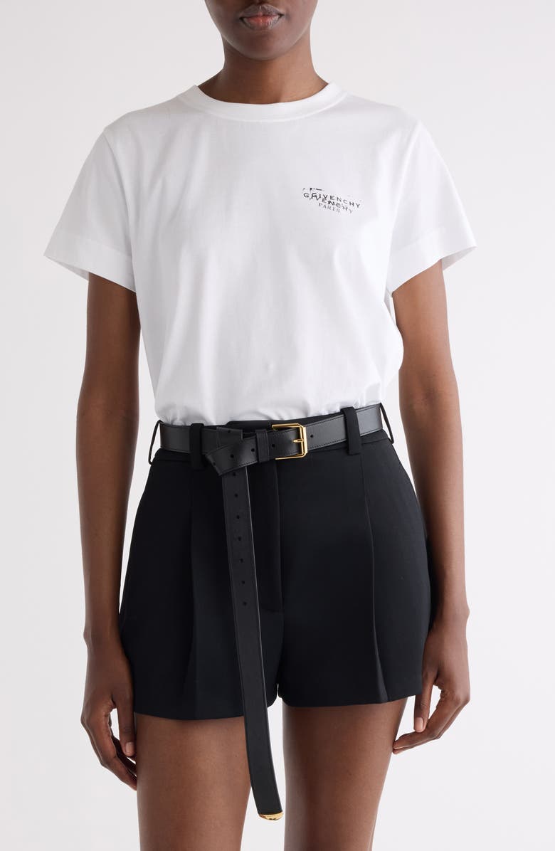 Givenchy Regular Fit Logo Graphic T-Shirt, Main, color, White