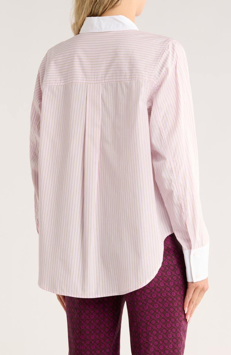 Derek Lam 10 Crosby Wesley Sequin Embellished Button-Up Shirt, Alternate, color, Primrose/ Oregano