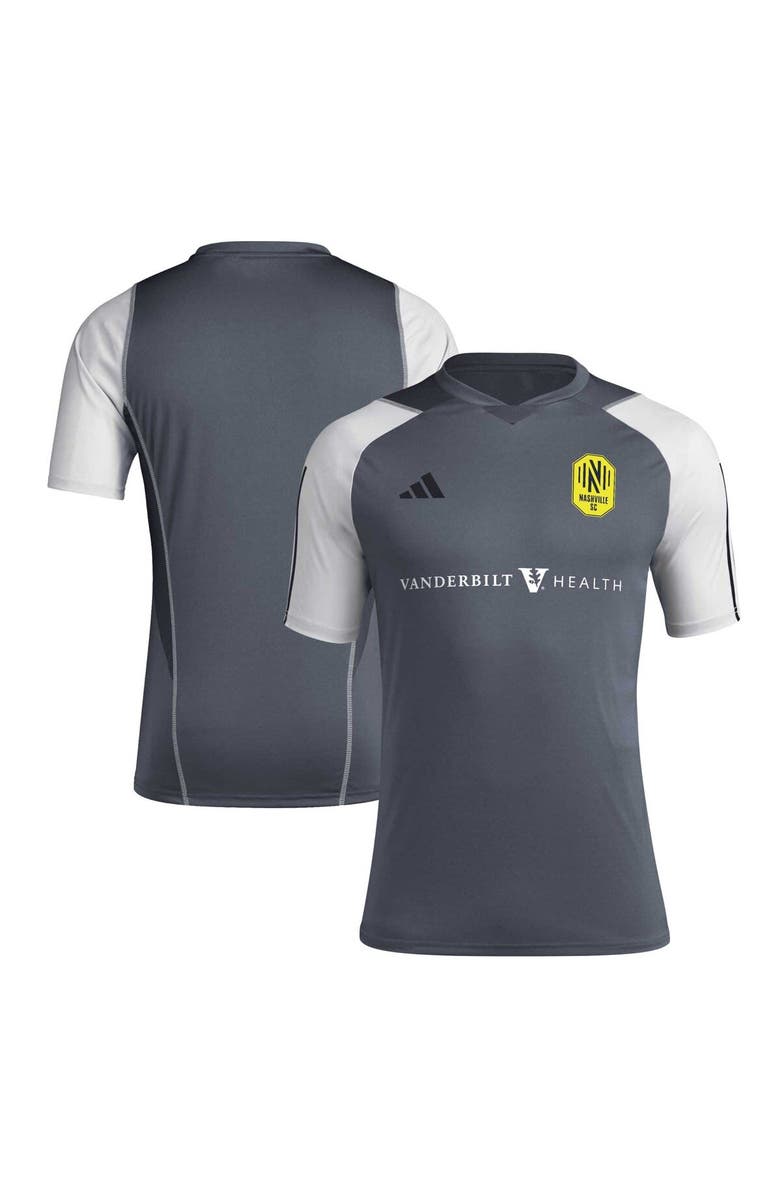adidas Men's adidas Gray Nashville SC 2024 AEROREADY Training Jersey, Alternate, color, 