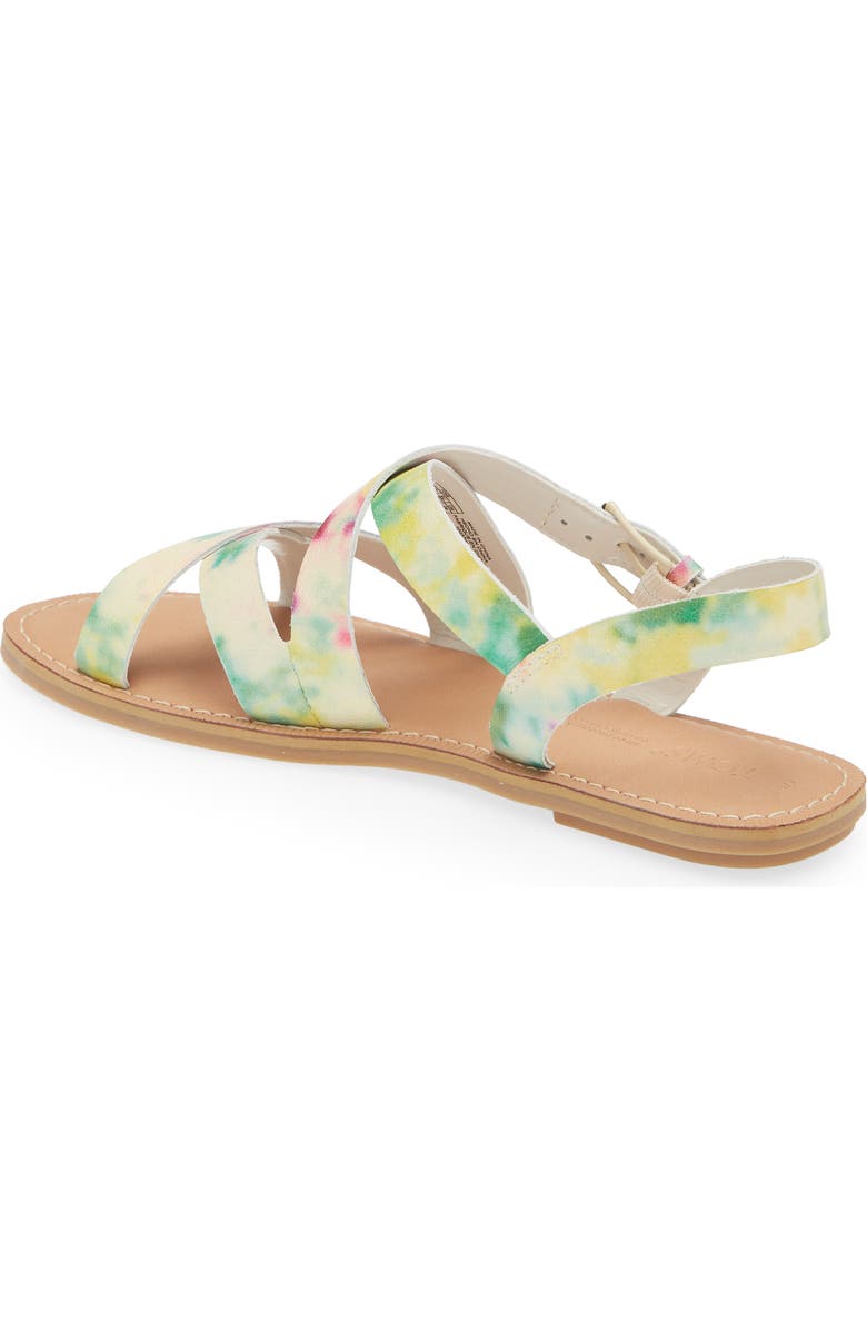 TOMS Sicily Flat Sandal, Alternate, color, Multi-Color