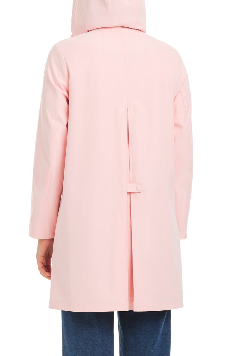 Kate Spade New York short rain coat, Alternate, color, Pale Guava