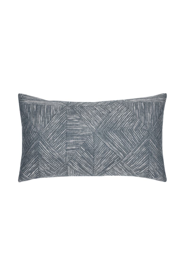 Reimagine Denim Indoor & Outdoor Woven Accent Pillow, Main, color, Denim