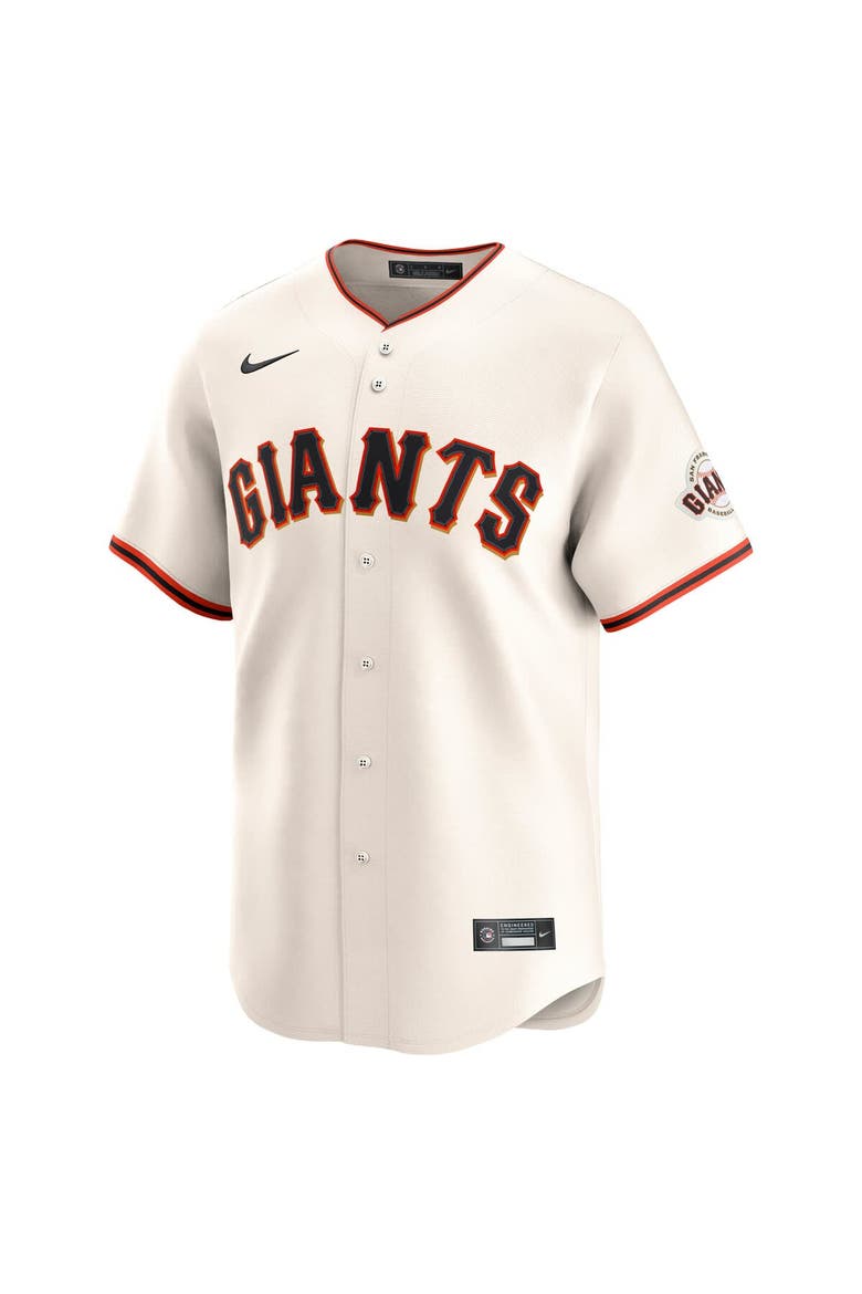Men's Nike Willy Adames Cream San Francisco Giants Home Limited Player Jersey, Alternate, color, Cream