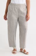 Eileen Fisher Ankle Length Lantern Linen Blend Pants