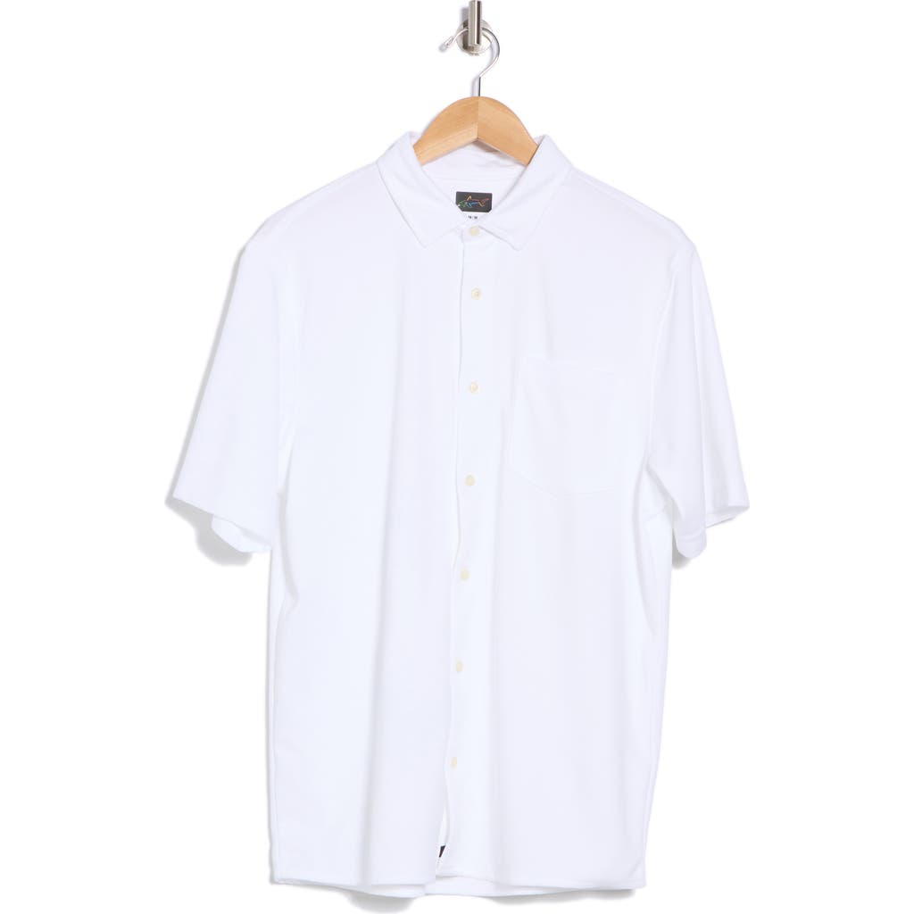 GREG NORMAN GREG NORMAN RIB POCKET FRONT BUTTON UP SHIRT