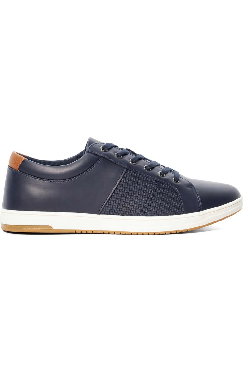 Dune London Trez Sneaker, Alternate, color, Navy