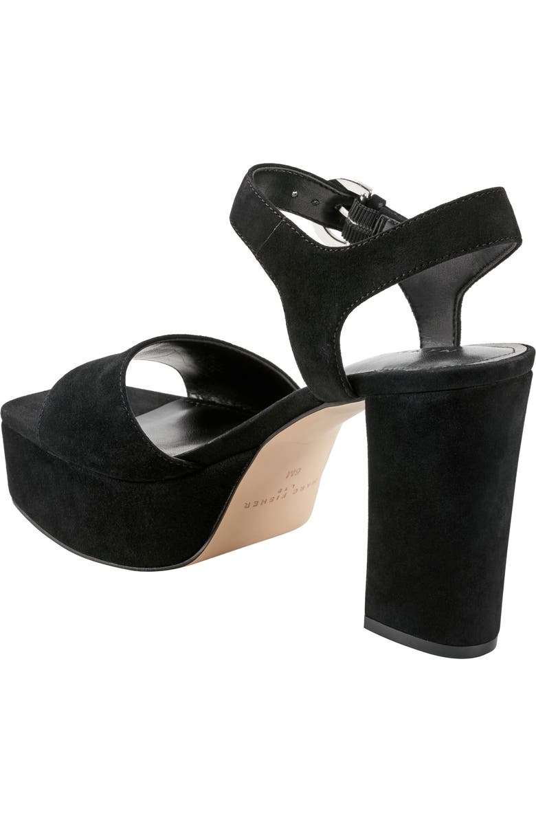Marc Fisher LTD Cinthia Platform Sandal, Alternate, color, Black