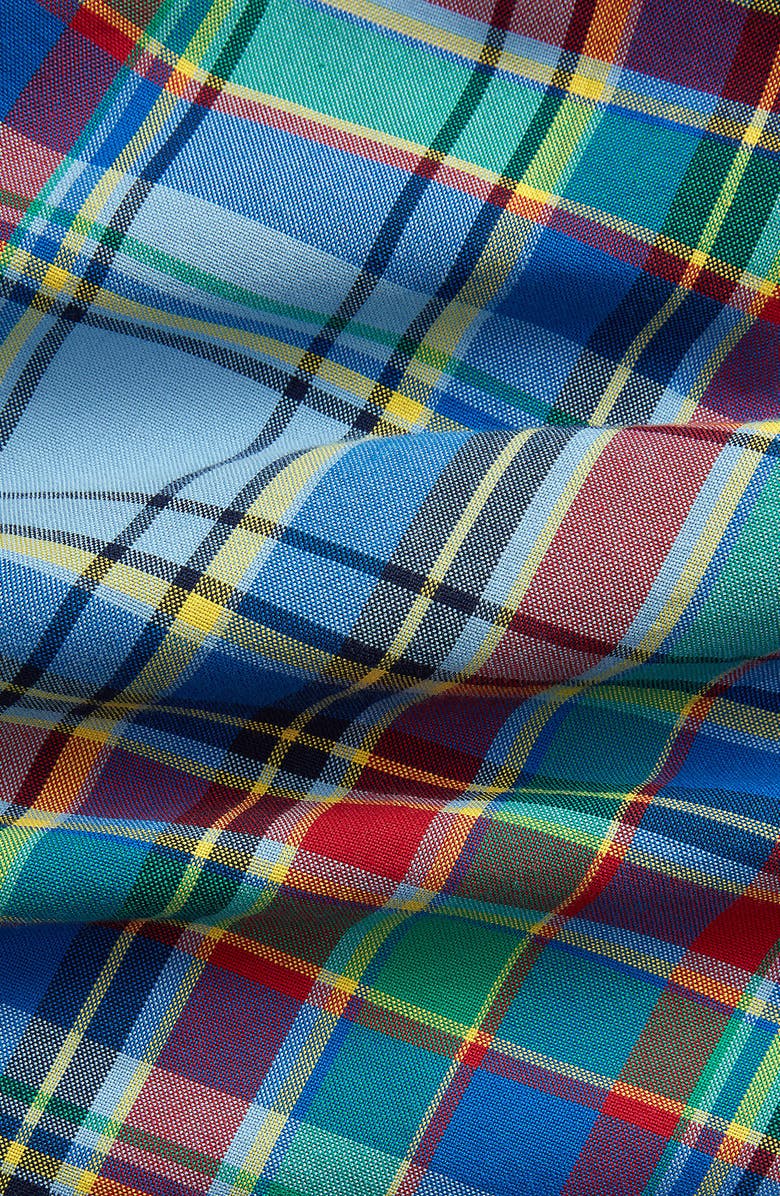 Polo Ralph Lauren Plaid Cotton Oxford Button-Down Shirt, Alternate, color,