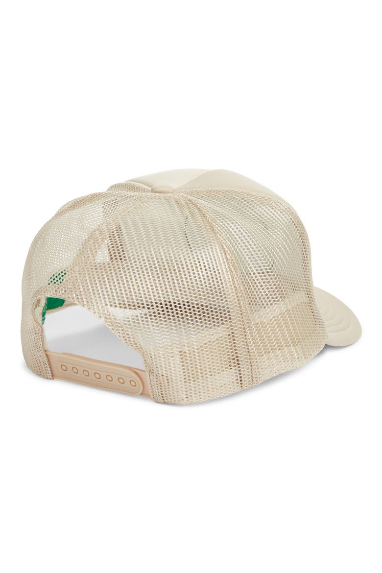 Tired Moms Club Patch Trucker Hat, Alternate, color, TAN