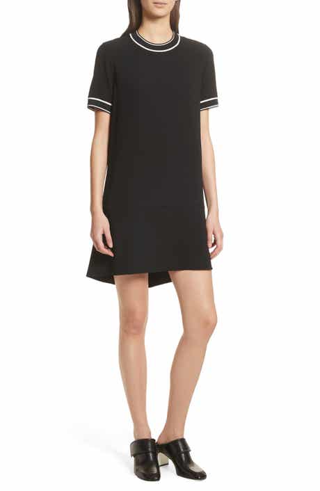 rag & bone Thatch Crepe Shift Dress