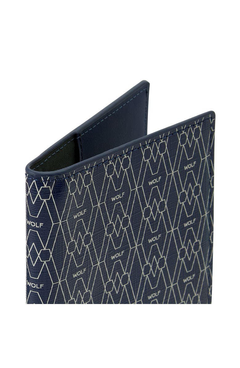 WOLF Signature Passport Sleeve, Alternate, color, Blue