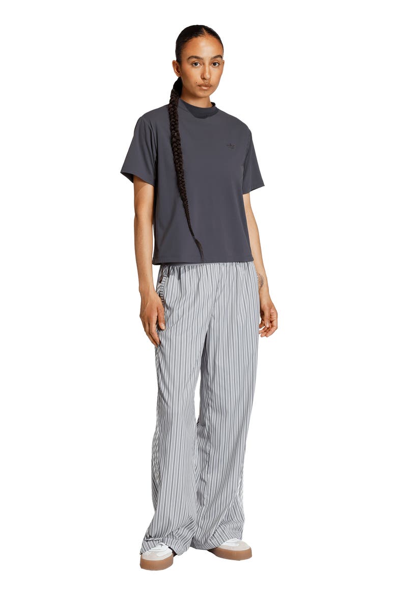 Essentials Mock Neck T-Shirt, Alternate, color, UTILITY BLACK/
