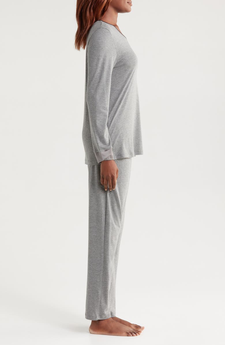 Hanro Virginia Long Sleeve Pajamas, Alternate, color, 