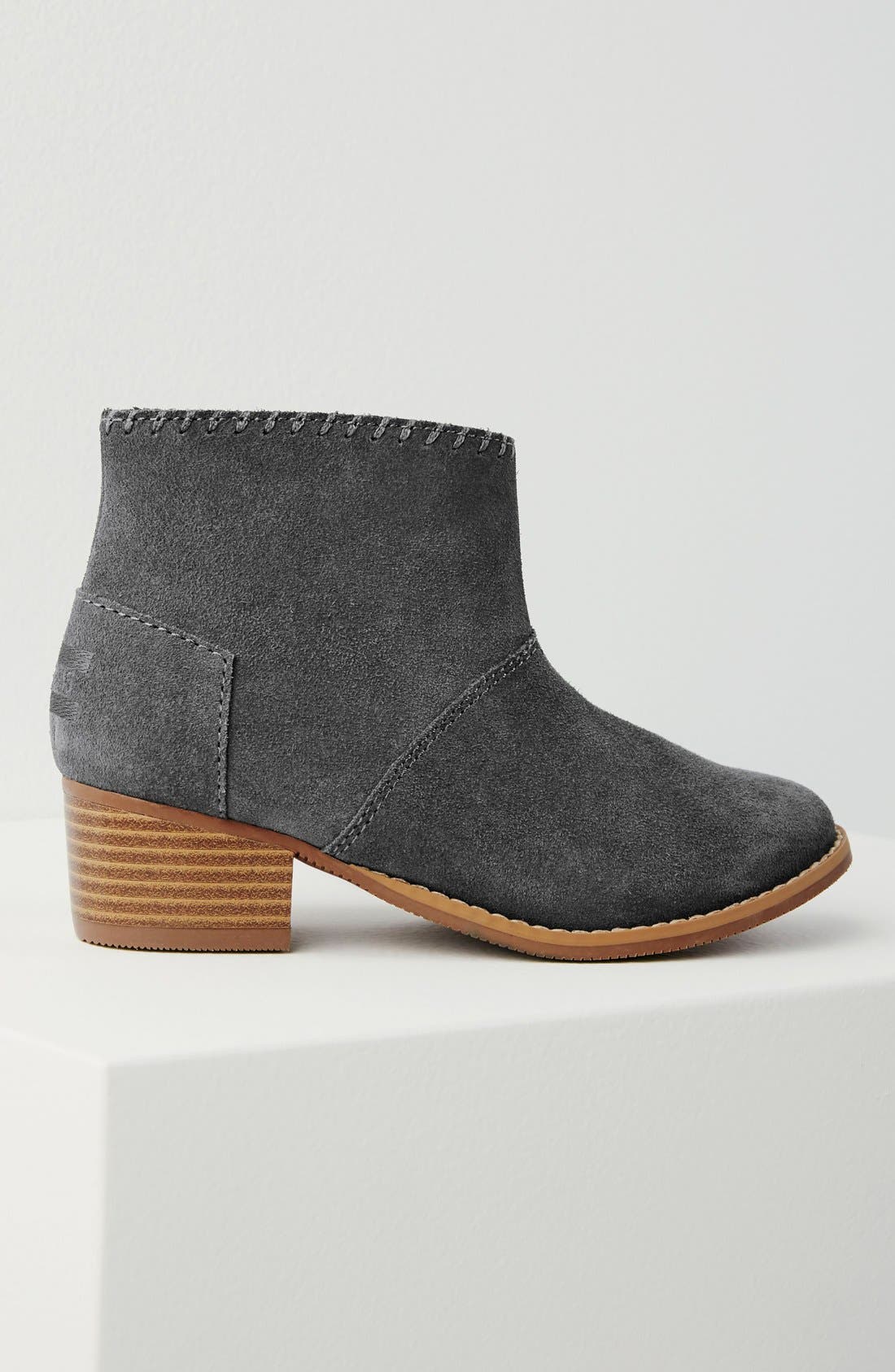 TOMS 'Leila' Ankle Bootie, Alternate, color, 