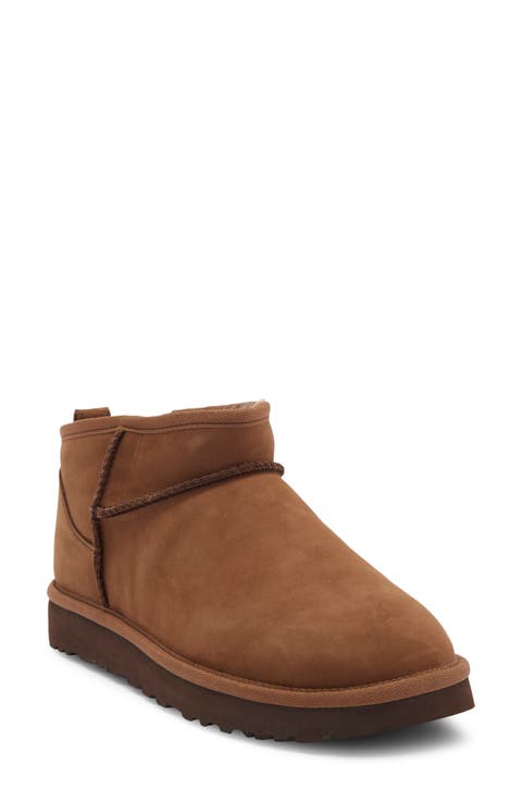 Classic Ultra Mini Nubuck Bootie