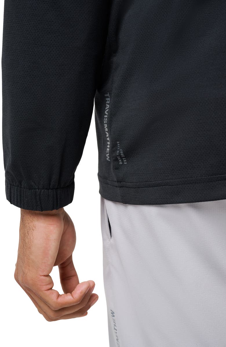 TravisMathew Heater Pro Performance Golf Hoodie, Alternate, color,