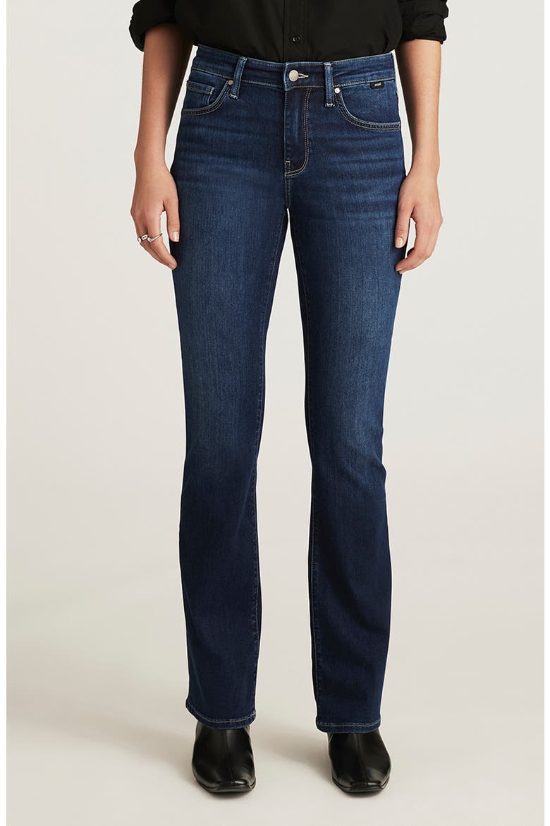 Molly Mid Rise Bootcut Jeans, Main, color, DEEP BRUSHED FEATHER LUXE