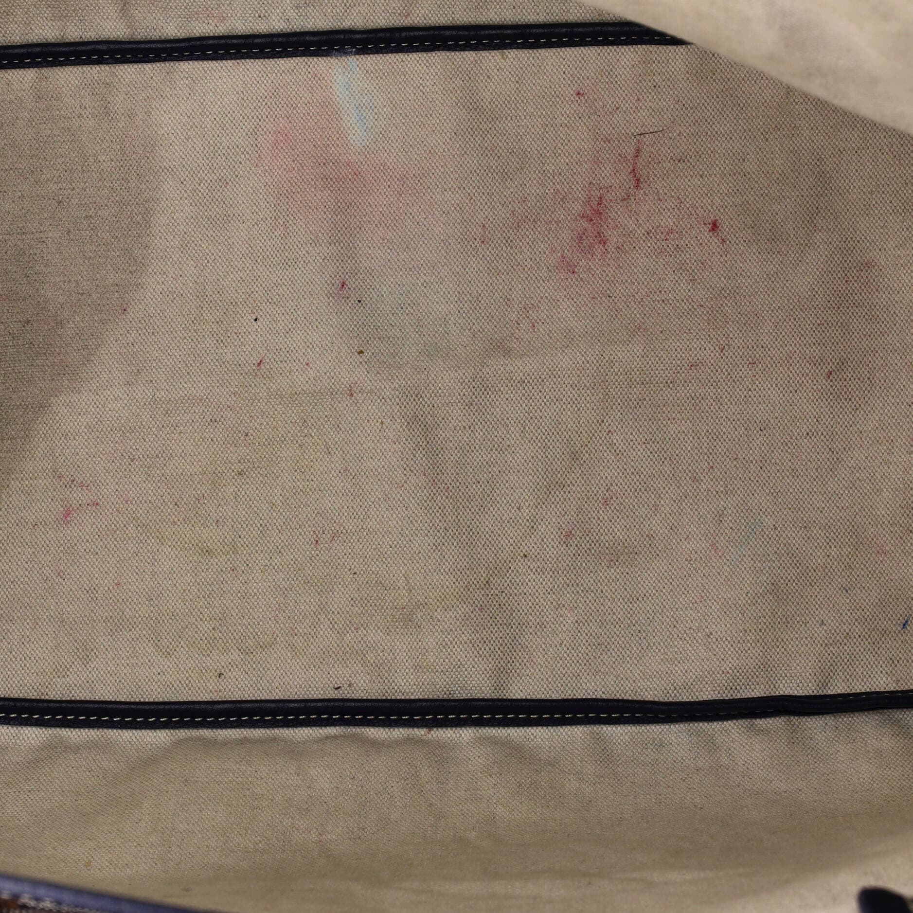 Pre-Owned Goyard Saint Louis Tote Coated Canvas GM, Alternate, color, Blue