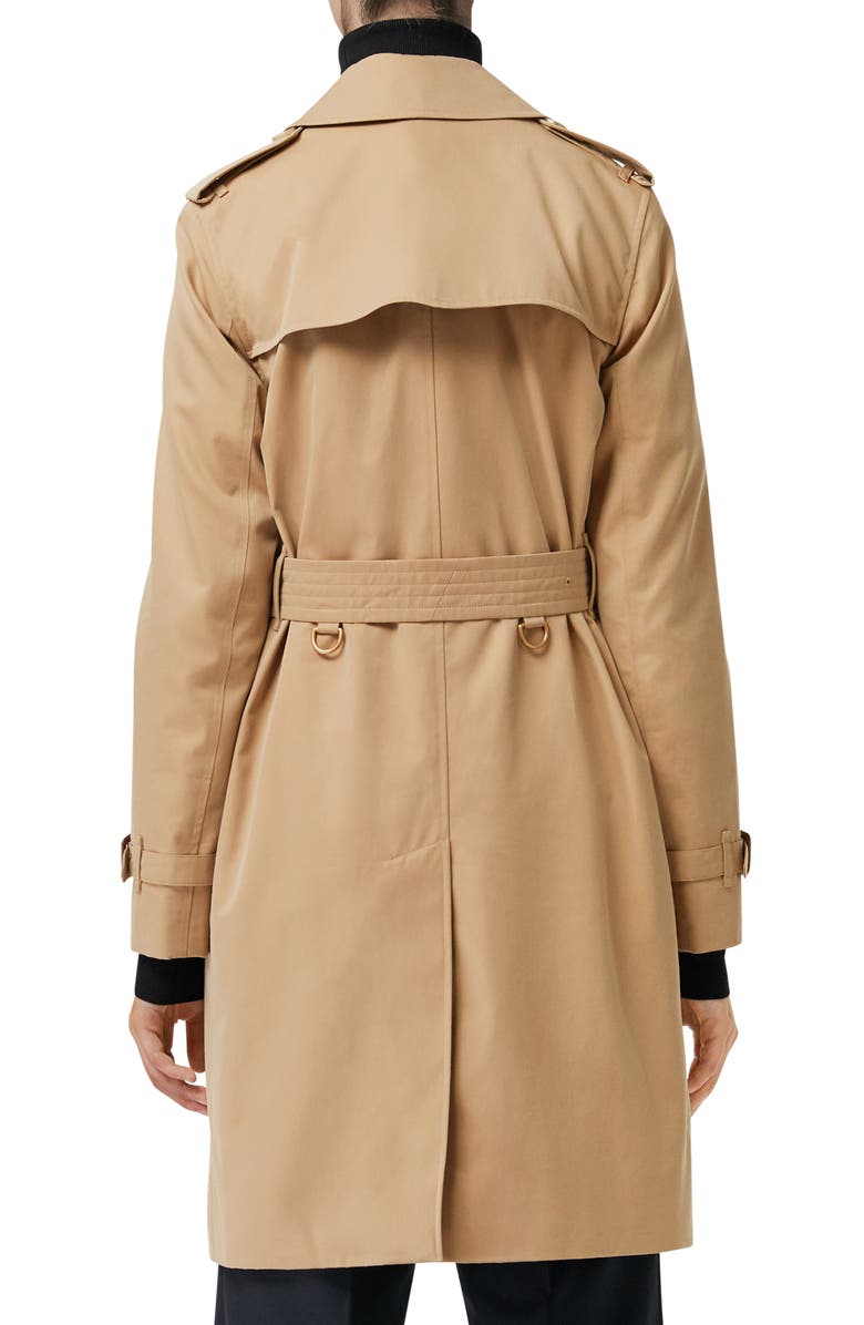 Burberry The Kensington Heritage Trench Coat, Alternate, color,
