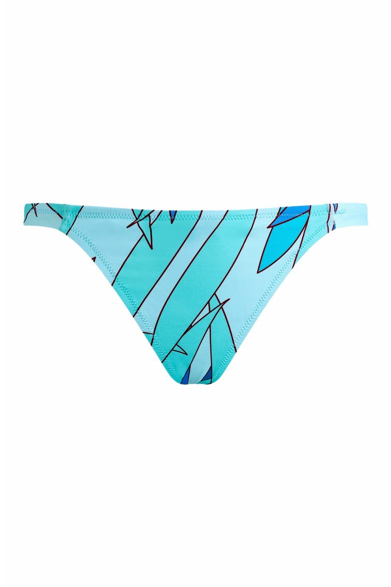 Women's Madrague Tanga Bikini Bottom, Alternate, color, THALASSA