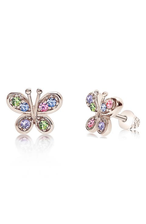 Kids' Butterfly Stud Earrings