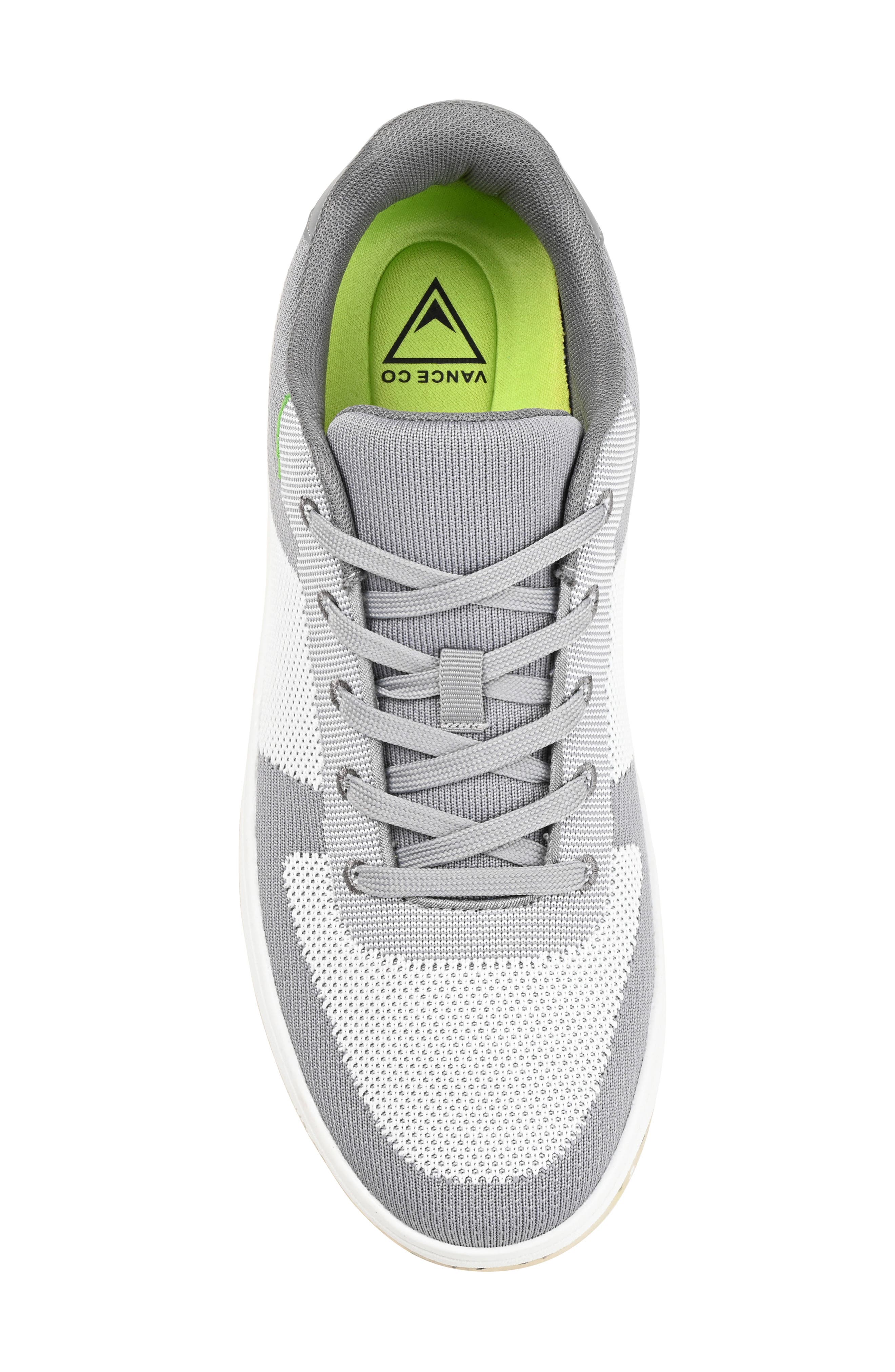 VANCE CO Topher Knit Athleisure Sneaker, Alternate, color, Grey