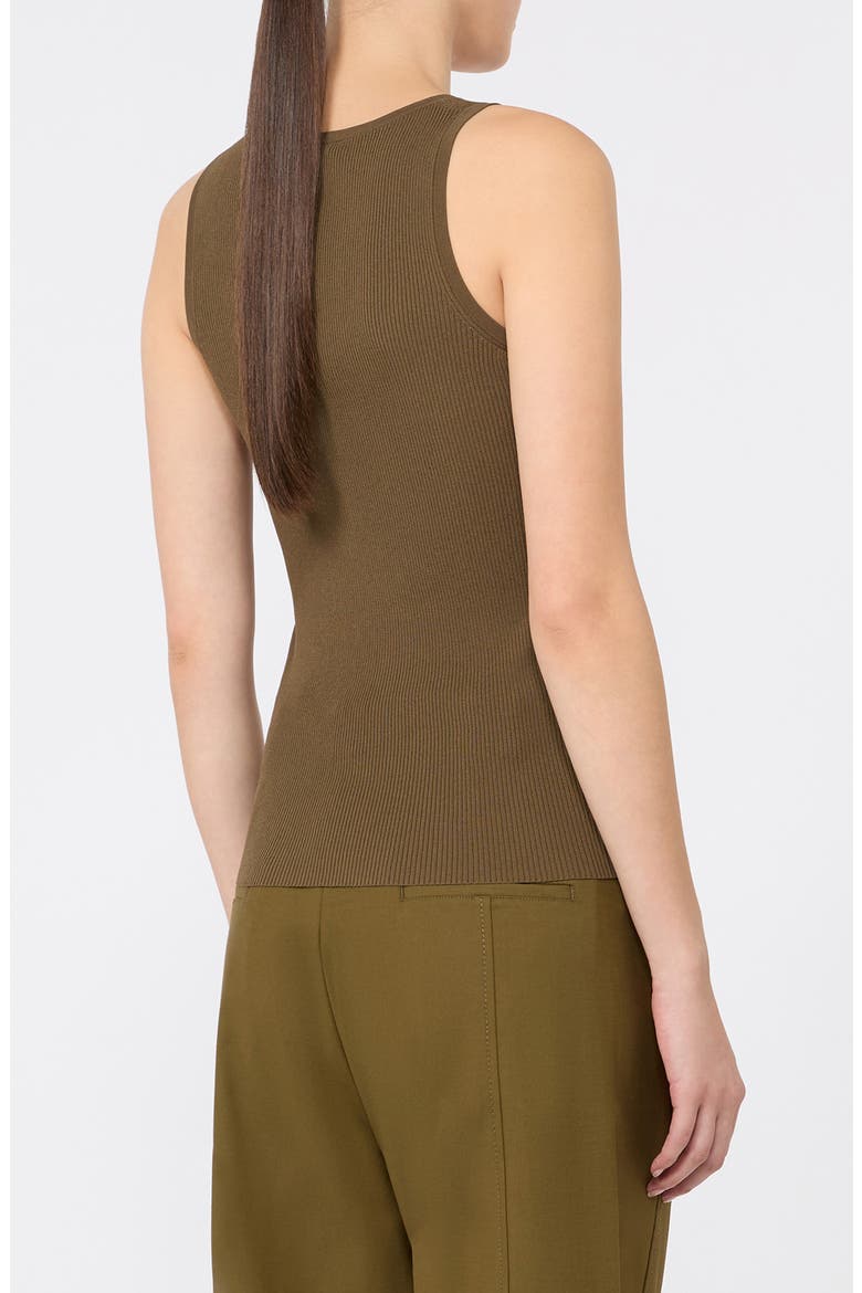 Ribbed Sweater Tank, Alternate, color, MUD