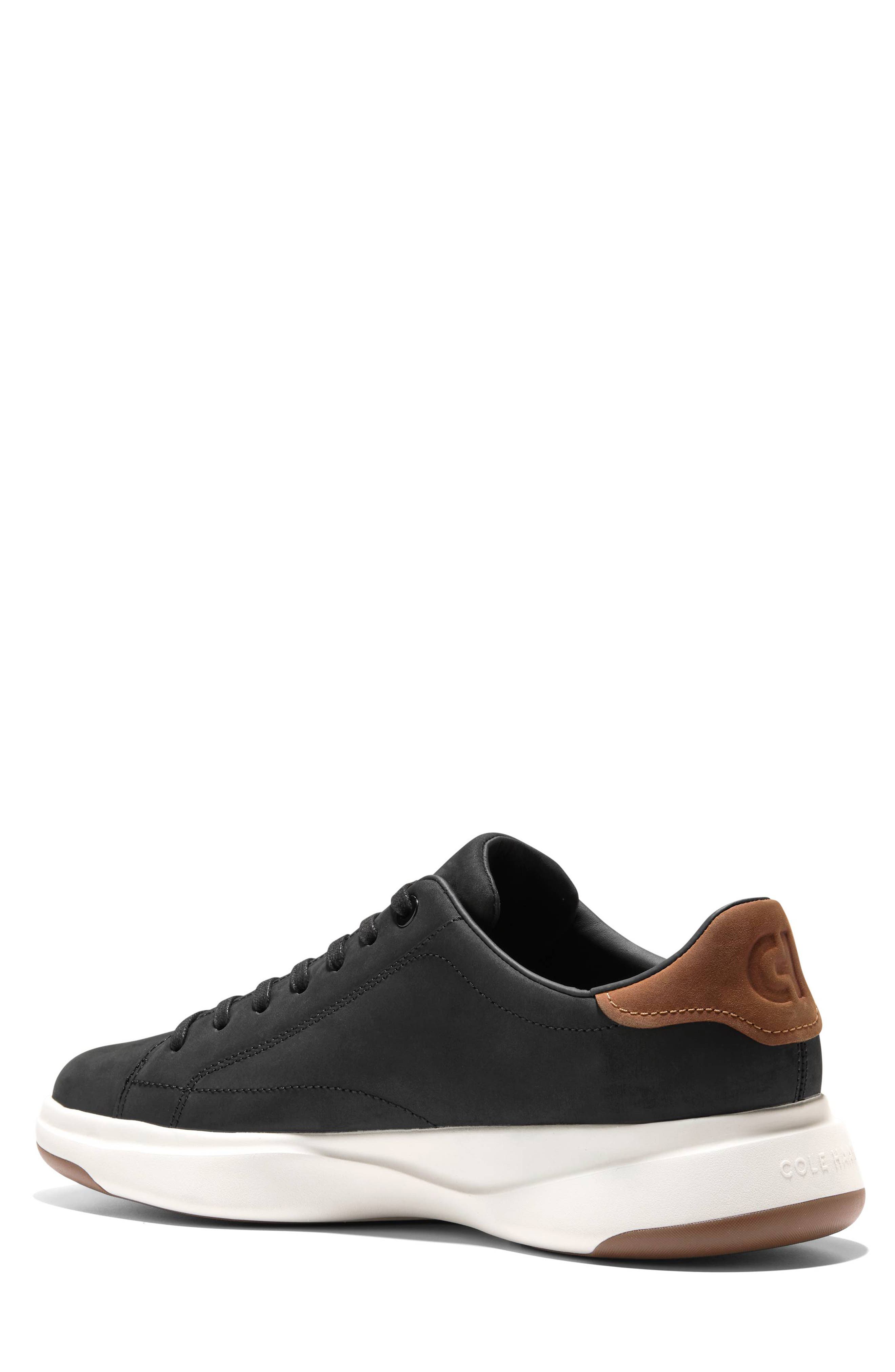 Grandpro Tennis 2.0 Sneaker, Alternate, color, BLACK NUBUCK/ BRITISH TAN