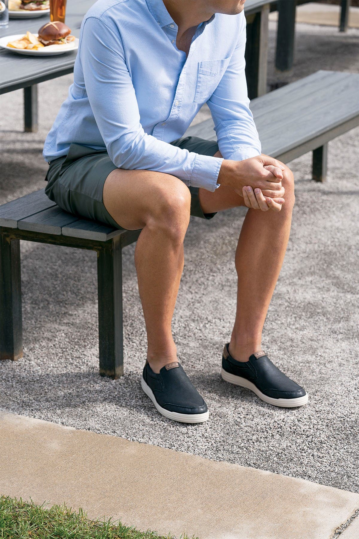 Kore City Walk Canvas Moc Toe Slip-On Sneaker - Wide Width Available, Alternate, color, STONE CANVAS