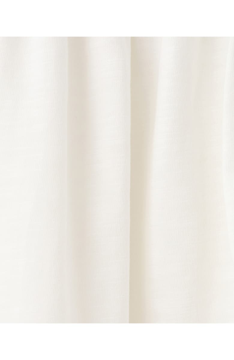 MANGO TEEN <p>Embroidered Smocked Waist Cotton Maxi Skirt</p>, Alternate, color, Off White