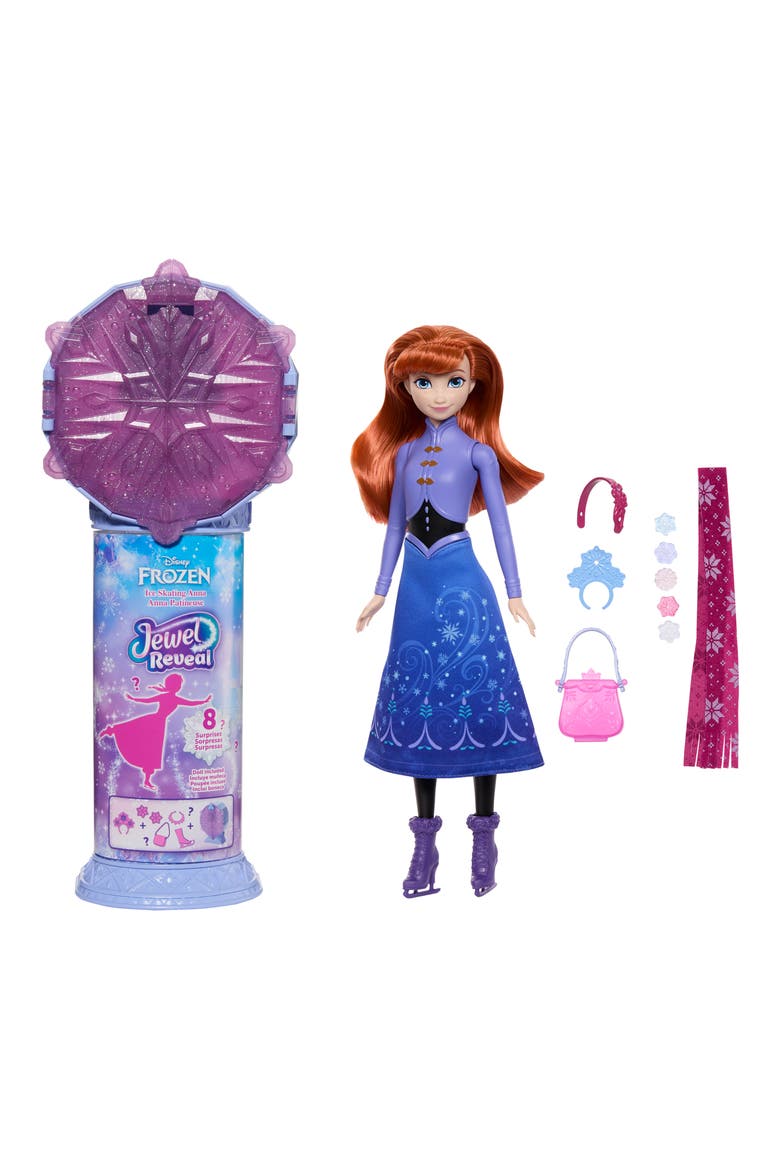 Kids' Frozen Jewel Reveal Anna Doll Mystery Box, Main, color, ANNA