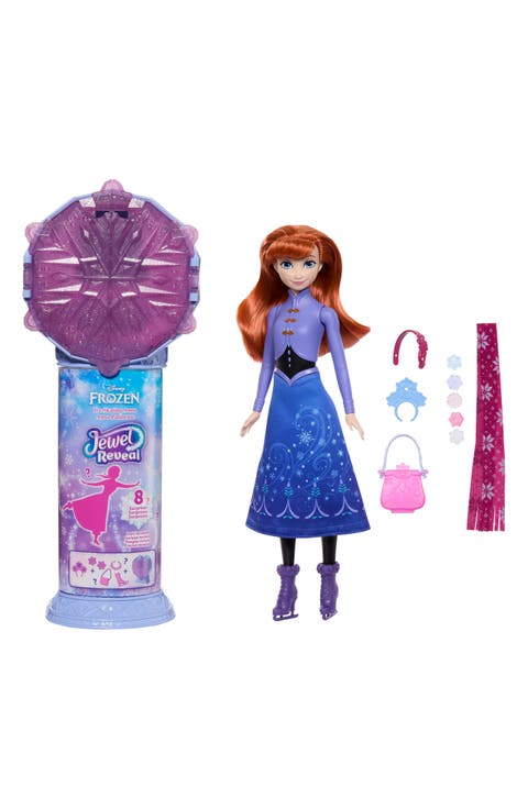 Kids' Frozen Jewel Reveal Anna Doll Mystery Box