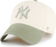 '47 Men's '47  Natural/Olive New York Yankees Two-Tone Fashion Clean Up Adjustable Hat