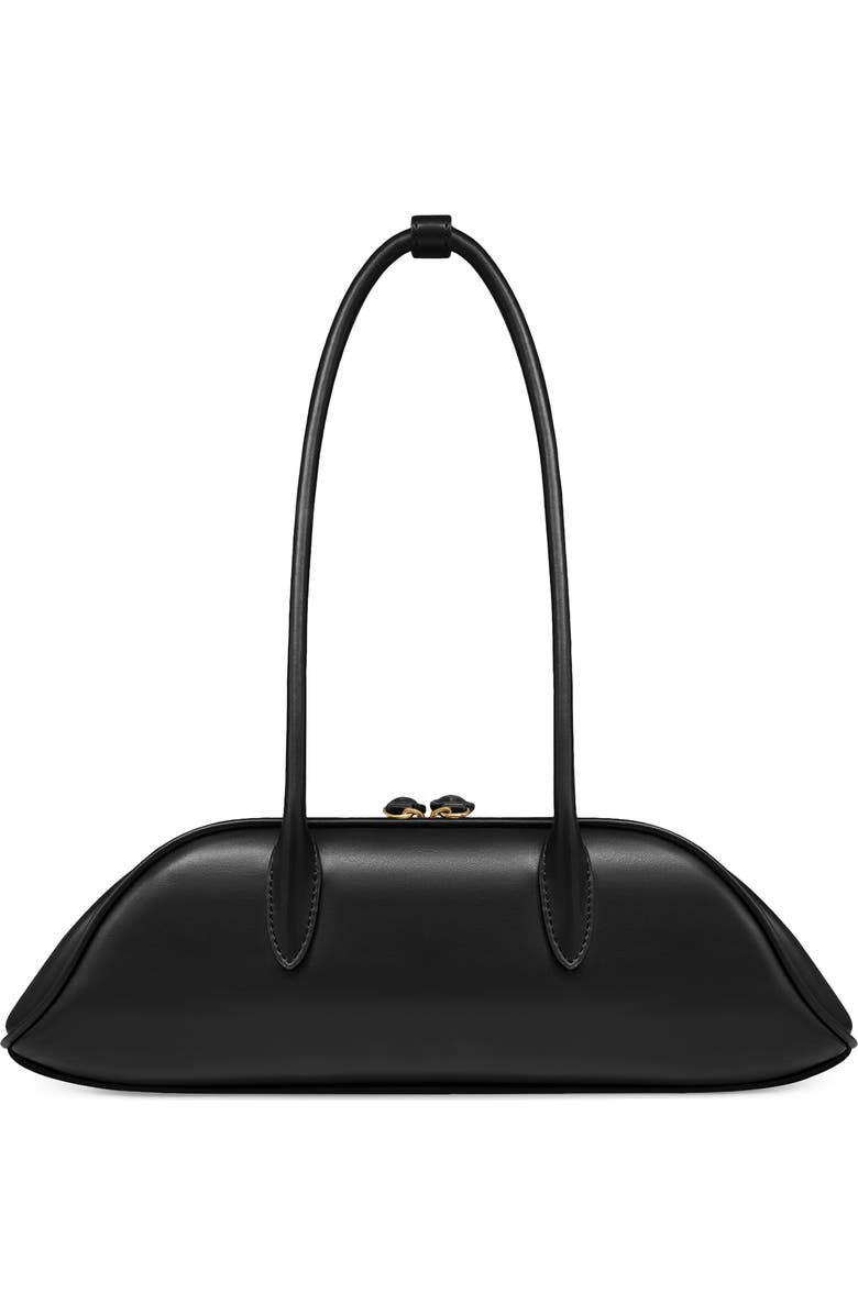 JW PEI Zora Faux Leather Shoulder Bag, Alternate, color, Black