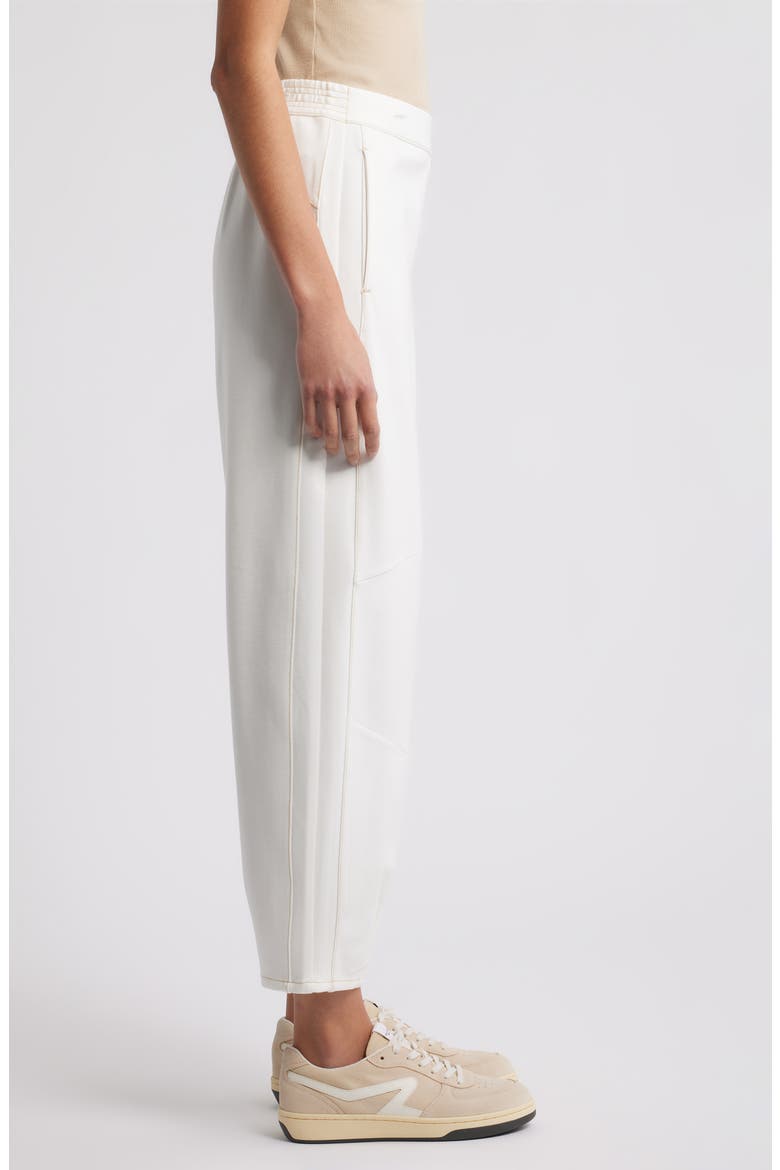 Skyrise Barrel Leg Glider Pants, Alternate, color, WINTER WHITE