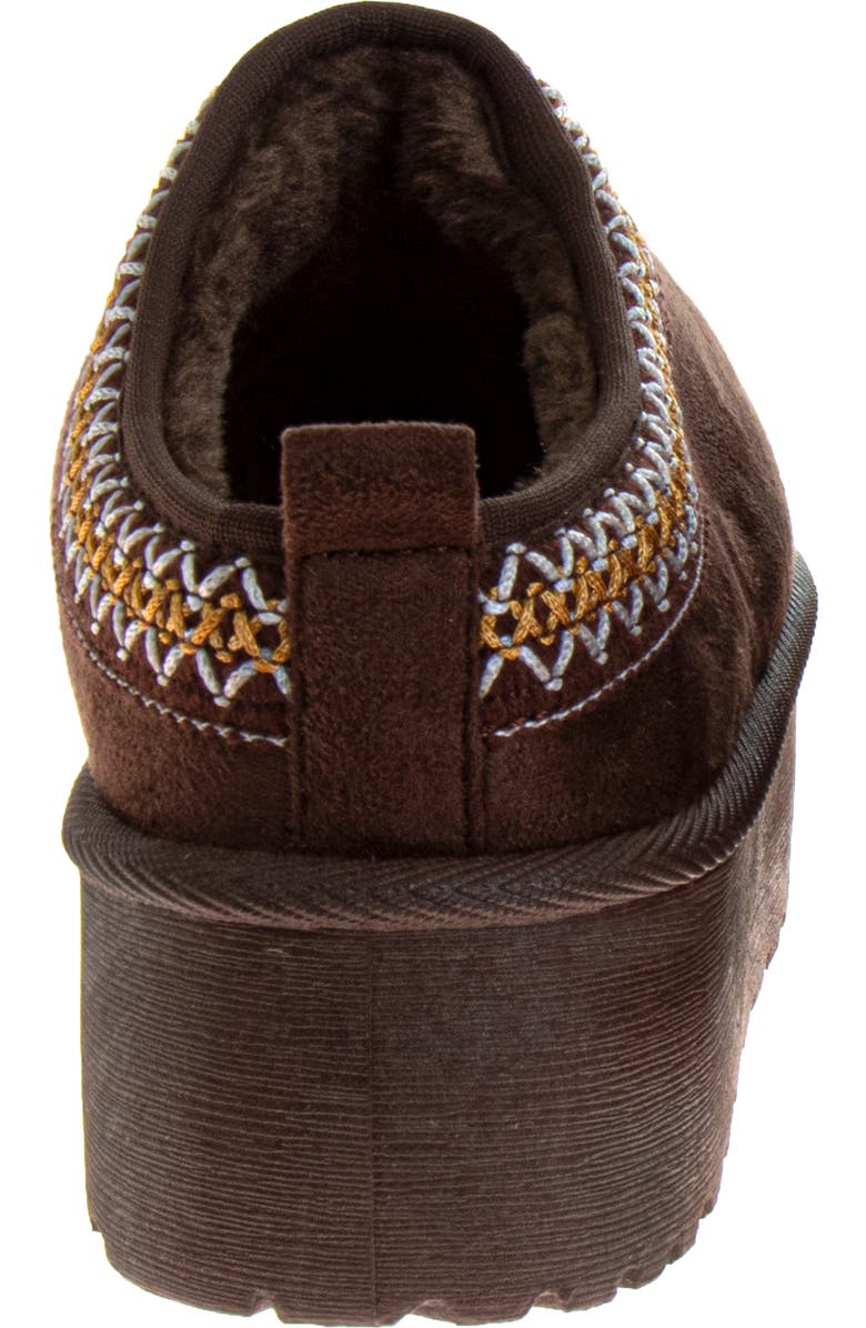 JOSMO Avalanche Faux Fur Lined Platfrom Clog Slipper, Alternate, color,