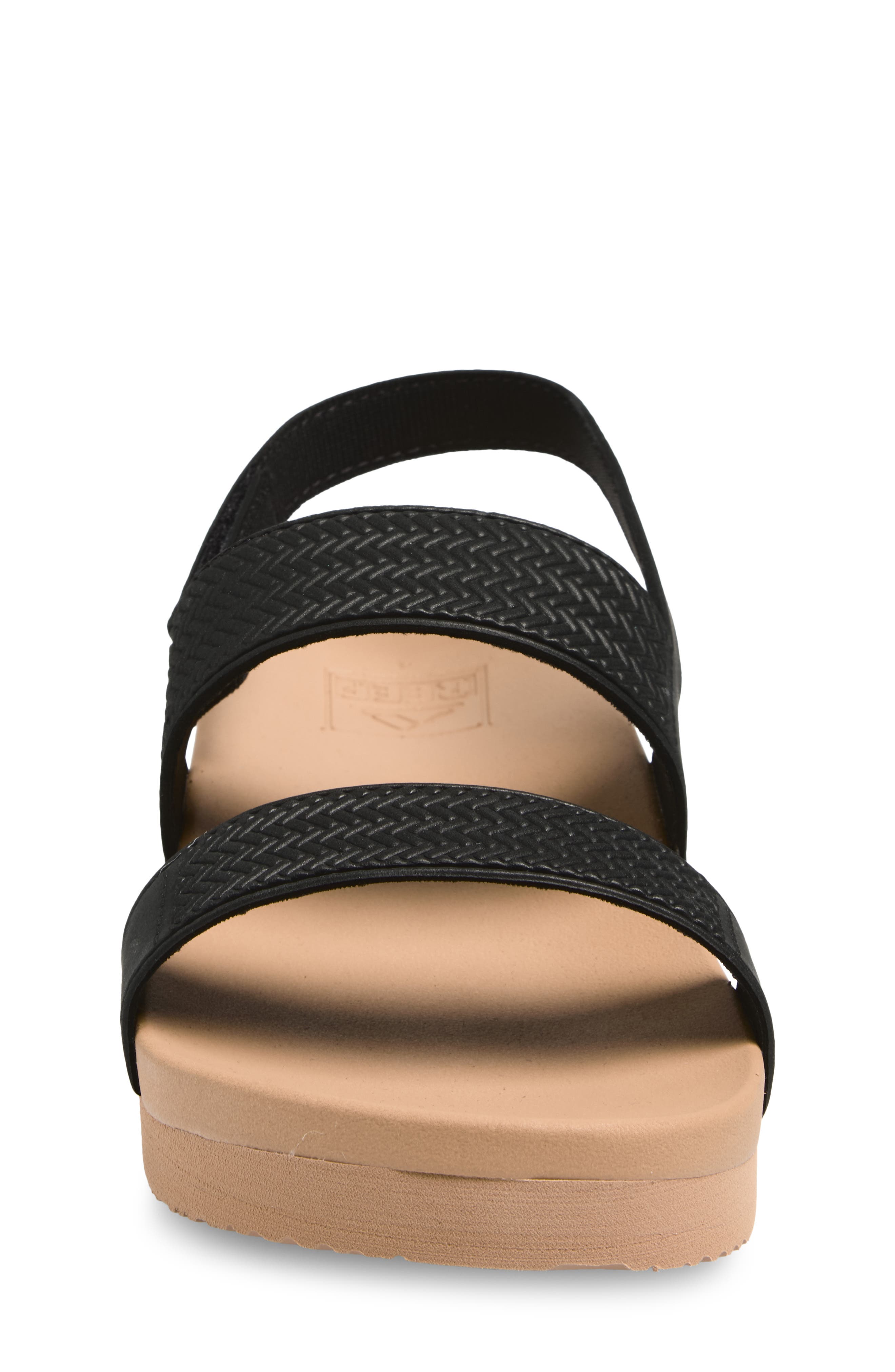 Reef Kids' Water Vista Slingback Sandal, Alternate, color, Black/ Tan