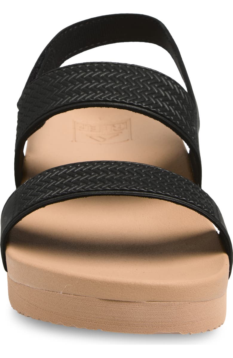 Reef Kids' Water Vista Slingback Sandal, Alternate, color, Black/ Tan