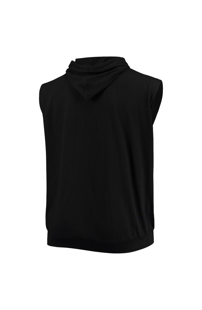 PROFILE Men's Black San Francisco Giants Jersey Muscle Sleeveless Pullover Hoodie, Alternate, color,