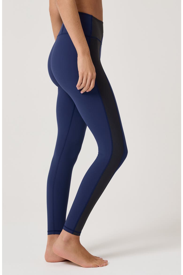 Shine Balance 7/8 Leggings, Alternate, color, INDIGO