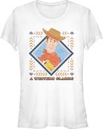 Toy Story 5 Junior's Toy Story 5 Woody Western Classic Graphic T-Shirt