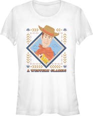 Toy Story 5 Junior's Toy Story 5 Woody Western Classic Graphic T-Shirt